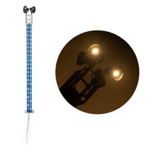 1/87 Model Railway Lamp Sand Table Architecture Building Railroad Layout Beacons Lattice Mast Lamp Bright Lights