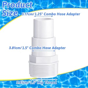 Hose Fittings Hose Adapter Hose Conversion Adapter Swimming Pool Hose Accessories for Hayward SPX1091Z7 SPX1091Z4