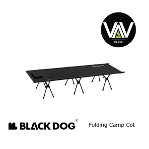 BLACKDOG Outdoor Folding Camp Cot / Camping Bed / Katil Medan