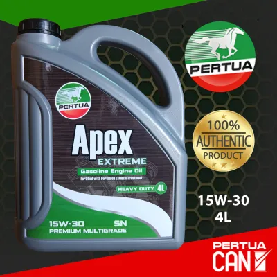 PERTUA Apex Extreme Gasoline Engine Oil 15W-30 4L