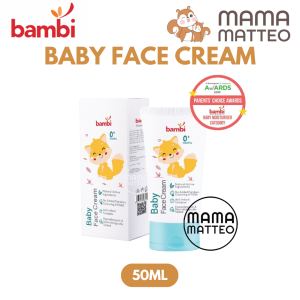 BAMBI Baby Face Cream 50ml / Krim Lotion Pelembab Wajah Bayi / BAMBI BANDUNG