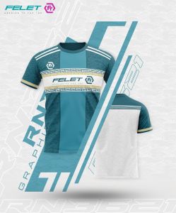 BAJU BADMINTON BULUTANGKIS FELET RN 3621 ORIGINAL