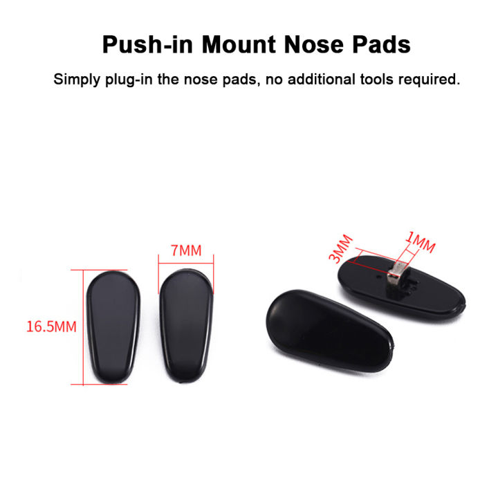 Nigbye Replacement Nose Piece Nose Pad for Rayban RB6355