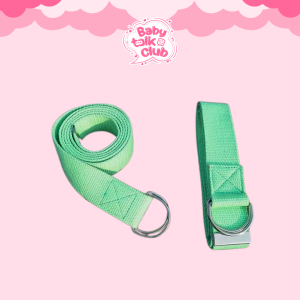 Tali Yoga Strap Belt D Ring Resistance Pilates Stretch Rope Alat Bantu Otot Bisa Pilih