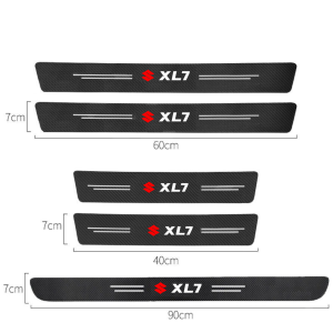 STIKER CARBON 3D MOBIL XL7 STICKER KARBON 3D PIJAKAN KAKI MOBIL SUZUKI XL-7 SEPAKET 5PCS