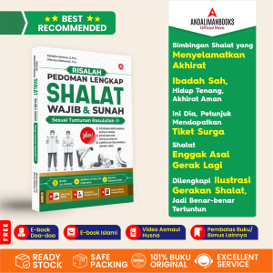 BUKU Risalah Pedoman Lengkap SHALAT Wajin & Sunah Sesuai Tuntunan Rasulullah-Terbaru