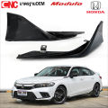 ชุดแต่ง HONDA CIVIC FE ทรง Modulo ปี 2021 2022 2023  - ลิ้นหน้า สเกิร์ต สีดำเงา ตูดเป็ด หางหลัง สปอยเลอร์ ซีวิค. 