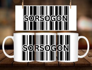 * 1 PC MUG WITH BOX * BARCODE MUG NEW DESIGN 11oz with BOX SOUVENIR (SORSOGON SURIGAO TACLOBAN TAGAYTAY TANAY ZAMBALES ZAMABOANGA)