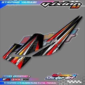 STRIPING VARIASI MOTOR YAMAHA VIXION OLD / STIKER LIST MOTOR YAMAHA VIXION LAMA
