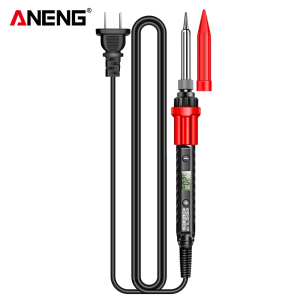 READY ANENG SL105 Solder Listrik + timah dan Mata 5 Pcs set lengkap 60 Watt Adjustable Temperature