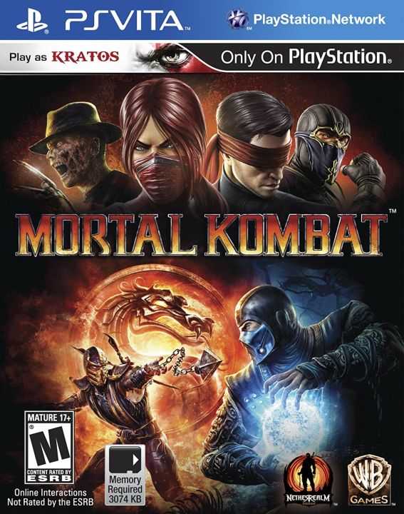 MORTAL KOMBAT, Playstation Vita Game, PS Vita Games, PSV