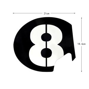 For Vespa Stickers GTS300 HPEGTV250 Body Modification Reflective Motorcycle Decals Digital Car Logo Stickers Waterproof Stickers 3M Material