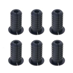 6Pcs Furniture Wall Hole Bushing Cable Grommet Cable Management Wire Organizers Rubber Pass Through Holes Cover