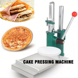 Manual dough press machine heavy-duty dough sheeter suitable for pizza pastry bakery and noodle making