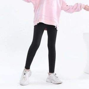 Legging Putih Anak Perempuan Usia 5 Sampai 12 Tahun / Celana Legging Anak Hitam Polos Usia 9 Tahun
