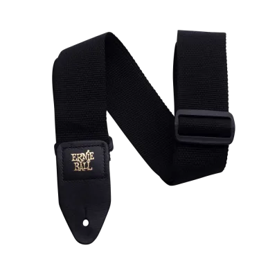 POLYPRO GUITAR STRAP/BASS STRAP - BLACK