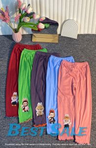 Hemat 3 PCS Legging anak perempuan usia 0-14 tahun motif karakter viral Celana legging anak