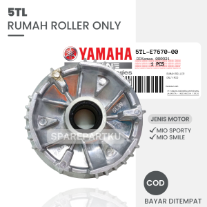 5TL RUMAH ROLLER ONLY MIO / RUMAH ROLLER MIO / LAMA / KARBU / SOUL / SMILE / RUMAH CVT MIO SOUL KARBU /  / PULLY DEPAN MIO SMILE / PULLEY / RUMAH ROLLER YAMAHA NOUVO / PULI