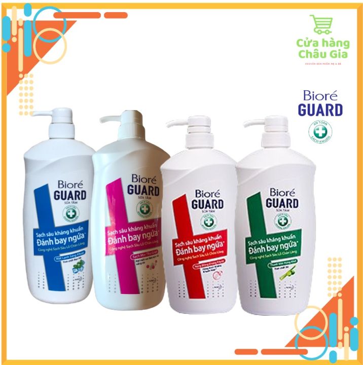 Sữa Tắm Biore Guard Kháng Khuẩn Sạch Mịn Thư Giãn 800gam | Lazada.vn
