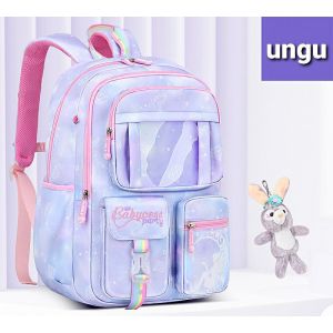 Tas Ransel Backpack Anak Sekolah SD Perempuan Princess Gratis Gantungan Kunci Model Kulkas