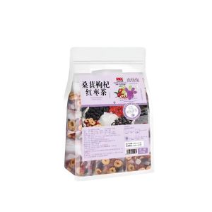桑葚黑枸杞红枸杞红枣干组合花果茶熬夜茶男生养生茶女士气血茶 Mulberry black wolfberry red wolfberry dried red dates combination flower and fruit tea stay up late tea mens health tea womens qi and blood tea