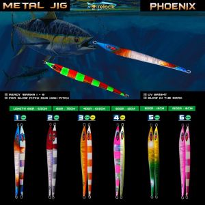 Metal Jig 40 Gram - Firelock PHOENIX 40 Gram