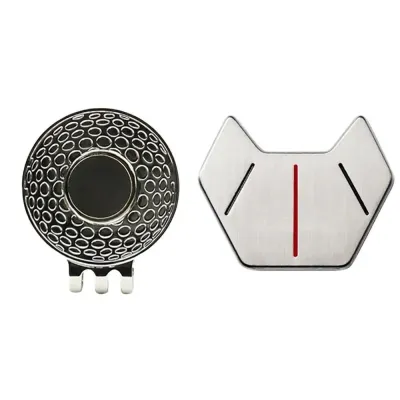 APRICOT Zinc Alloy Golf Hat Clip Ball Marker Small ic ic Golf Marker Golf Accessories All-Portable Golf Traning