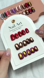 [Buy 2 Get 3]12 Colors Gel Set New Autumn and Winter Trendy Colors Cat Eye Phototherapy Gel for Nail Salon Use