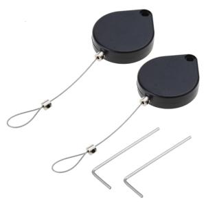 2Pcs Cord-Organizer for Storage Reel-Box Outdoor Travel Security Cable Box Cable Wire Rope Pull Box Anti-theft-Cable Box