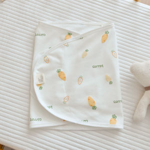 Pure Cotton Baby Swaddle Wrapped Burp Towel Summer Thin Boys Girls Anti-Scare Sleeping Bag