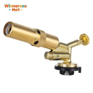 Metal Welding Torch 1300 Degrees Flame Butane Torch Adjustable Flame Flame Butane Burner Outdoor Camping BBQ