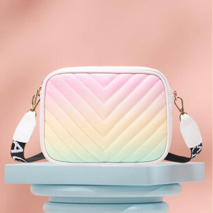 Perfectwear Reverie Small Square PU Leather Sling Bag Crossbody Bag Colored Cool Trend Camera Style Sling Bag