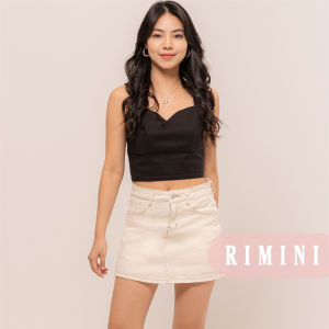 RIMINI - Bawahan Rok Jeans Wanita Mini Pockets Denim Size 26-33 - Linh Skort 5235