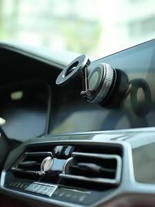 SDSyStrong Vacuum Magnetic Suction Cup Phone Bracket for Car Mount Mobile Phone Holder Vacuum Adsorption Suction Cup Phone HolderLFO