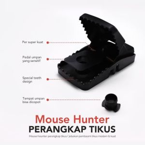 perangkap Tikus Otomatis Paling Ampuh Model Jepit Miki Trap Jepretan Alat Jebakan Pembasmi tikus