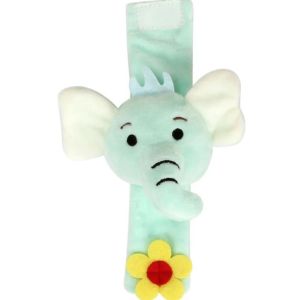 ykn mainan bayi rattle gelang bahan plush bentuk gajah