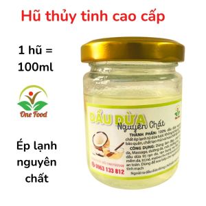 Dầu Dừa Nguyên Chất Tinh dầu dừa hữu cơ ép lạnh OneFood68