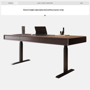 CraftedLiving SG-Italian Minimalist Smart Electric Height-Adjustable Desk Modern Simple Dual Motor