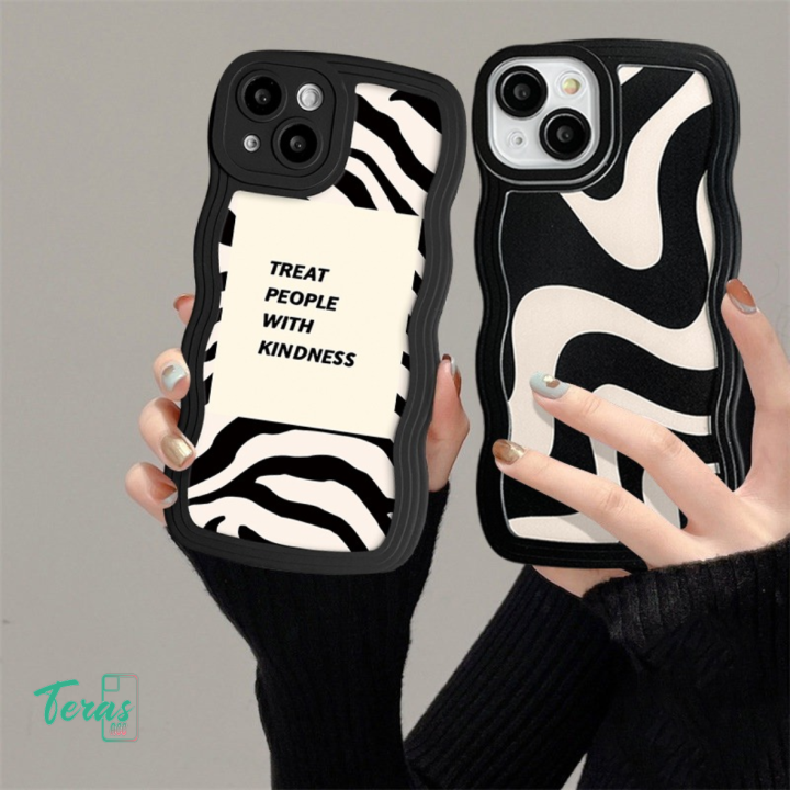 TA Softcase Gelombang karakter SS124 Casing HP Kekinian untuk OPPO
