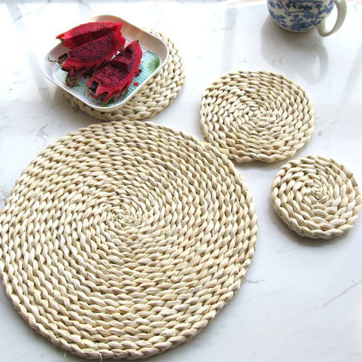 Believe Placemat Rattan Handmade Weave Decoration Room Living Room