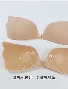 羽翼升级透气款胸贴Wing Nubra Visible Black Nubra Invisible bra Strapless Nubra Seamless Cover Push Up Bra。。。