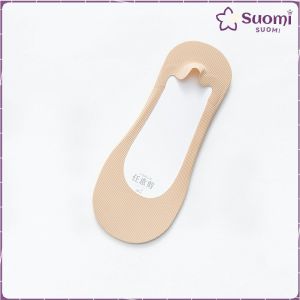Ice silk womens socks any cut boat socks thin ice silk non-slip silicone socks seamless invisible s