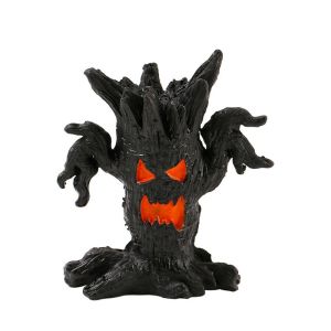 YOUSHI TOP Handmade Simulation Tree Spirit Ornaments DIY Cartoon Ghost Stake Ornaments Funny Resin Crafts Tree Spirit Miniatures Garden