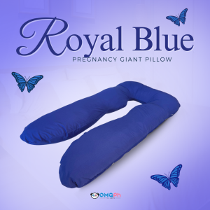 OMGPH Giant 5FT U-Shaped Pregnancy Maternity Pillow 3.5KG | Full Body Support for Pregnant Women | Buy 1 Get Free 2 Pillowcases