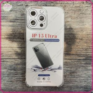 Ốp lưng iPhone 15 pro max (15 pm) 15 pro 15+ (15 Plus) ip 15 dẻo trong chống sốc viền gồ cao cấp bền đẹp