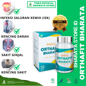 GRATIS ONGKIR ORTHAFIT BHARATA OBAT HERBAL ISAKIT ISK INFEKSI SALURAN KEMIH GINJAL KENCING TERUS