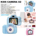 Meet Sunday 1080P Cute Digital Camera Kids Camera 48MP HD Children Camera Kids Selfie Camera for Boys And Girls with 2.0-inch IPS Screen OTG Function Dual Lenses 32GB Memory Card Birthday Gift Festival Gift Great Gift for Kids Aged 3-12 Year Old. 