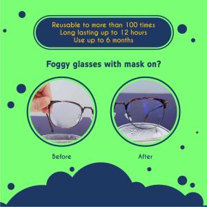 【𝘽𝙐𝙉𝘿𝙇𝙀 𝙊𝙁 3】FLASH SALE! ETC Anti Fog Cloth for Glasses. No more Foggy Glasses! Use it for your Helmet Goggles Mirror and Camera too! Effective Results Anti Fog Cloth