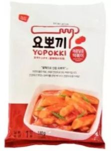 Yopokki Rice Cake topokki CHEESESWEET & SPICYHOT & SPICY ONION BUTTER 120g