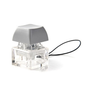 Đồ chơi sốt ruột giải tỏa căng thẳng màu hồng với móc khóa-Nút Squishy vui nhộn để thư giãn và tập trung